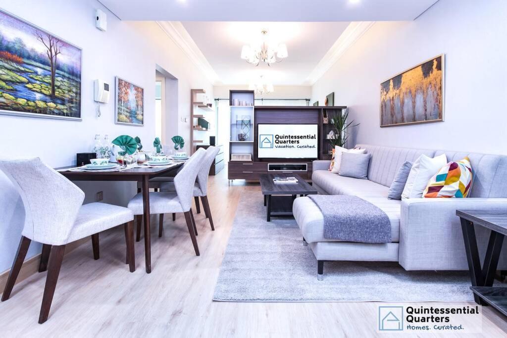 Downtown Cozy Home + Partitioned Living Room Dubai Ngoại thất bức ảnh